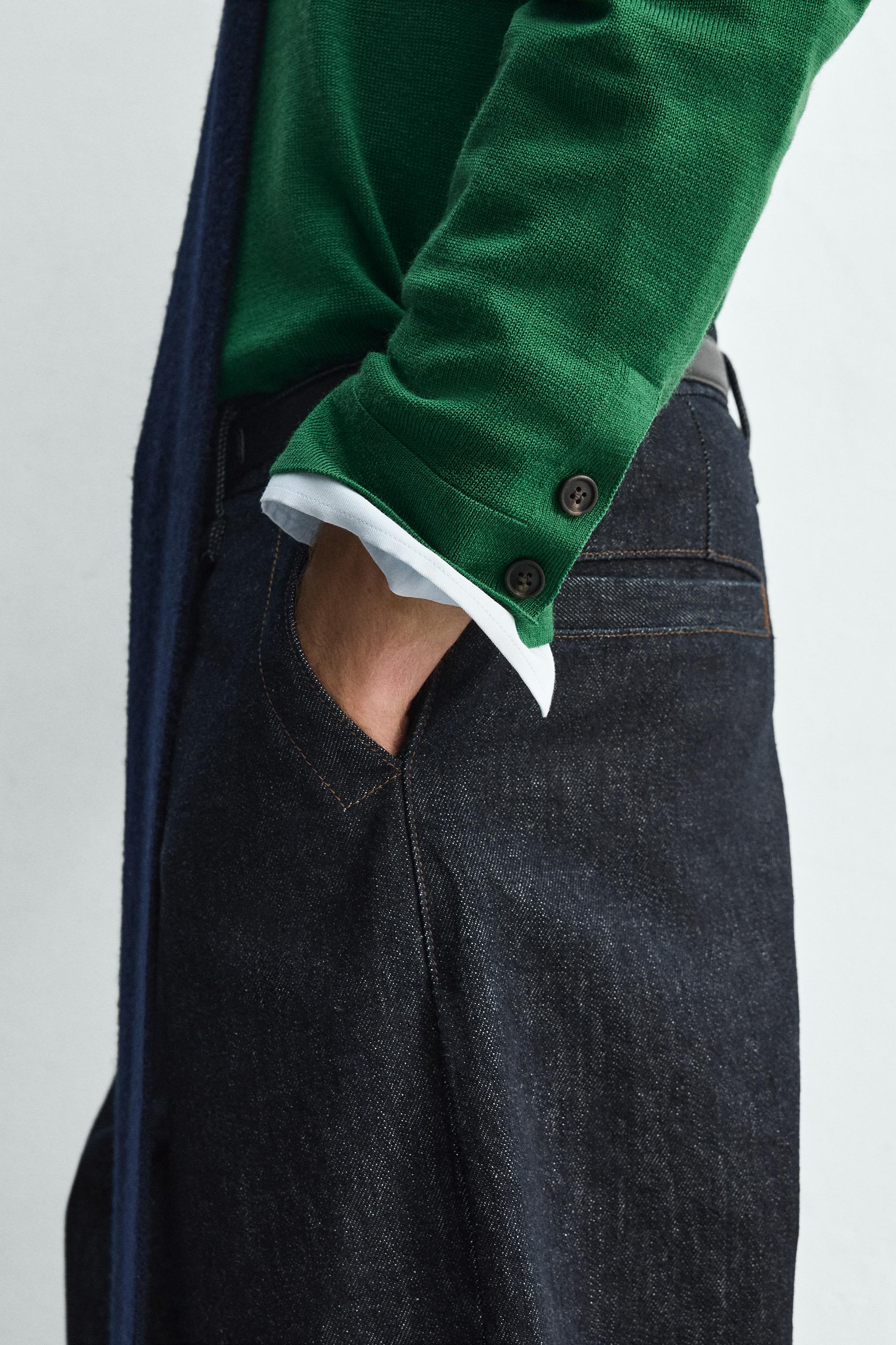 WOOL KNIT POLO SHIRT